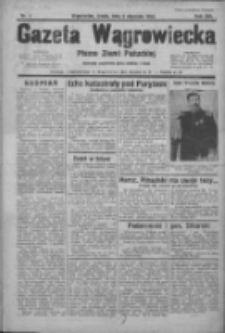 Gazeta Wągrowiecka: pismo ziemi pałuckiej 1934.01.03 R.14 Nr1