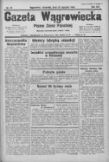 Gazeta Wągrowiecka: pismo ziemi pałuckiej 1934.01.25 R.14 Nr19