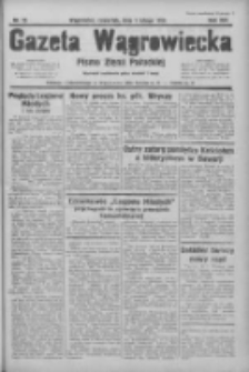 Gazeta Wągrowiecka: pismo ziemi pałuckiej 1934.02.01 R.14 Nr25