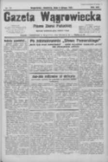 Gazeta Wągrowiecka: pismo ziemi pałuckiej 1934.02.04 R.14 Nr27