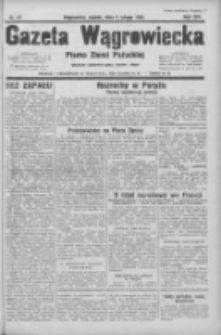 Gazeta Wągrowiecka: pismo ziemi pałuckiej 1934.02.09 R.14 Nr31