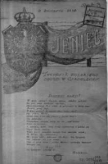 Jeniec. Tygodnik Polskiego Obozu w Gardelegen. 1918.01.03 R.3 nr1
