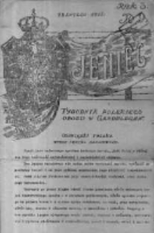 Jeniec. Tygodnik Polskiego Obozu w Gardelegen. 1918.02.28 R.3 nr9
