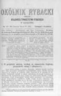 Okólnik Rybacki. Organ Krajowego Towarzystwa Rybackiego w Krakowie. 1912 nr126