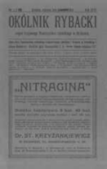 Okólnik Rybacki. Organ Krajowego Towarzystwa Rybackiego w Krakowie. 1914 nr1-2