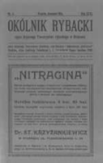 Ok&oacute;lnik Rybacki. Organ Krajowego Towarzystwa Rybackiego w Krakowie. 1914 nr4
