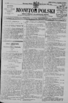 Monitor Polski. Dziennik Urzędowy Rzeczypospolitej Polskiej. 1928.09.22 R.11 nr219