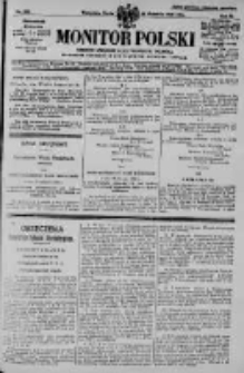 Monitor Polski. Dziennik Urzędowy Rzeczypospolitej Polskiej. 1928.09.26 R.11 nr222