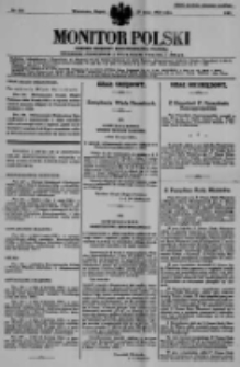 Monitor Polski. Dziennik Urzędowy Rzeczypospolitej Polskiej. 1938.05.27 R.21 nr120