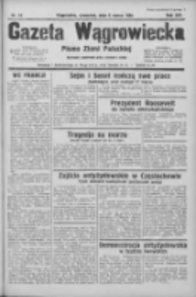 Gazeta Wągrowiecka: pismo ziemi pałuckiej 1934.03.08 R.14 Nr54
