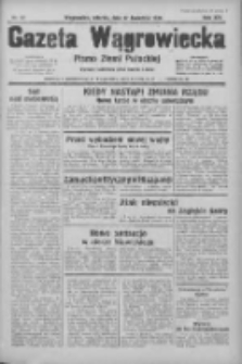 Gazeta Wągrowiecka: pismo ziemi pałuckiej 1934.04.17 R.14 Nr87