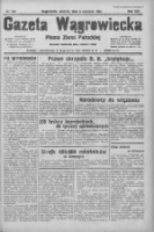 Gazeta Wągrowiecka: pismo ziemi pałuckiej 1934.06.05 R.14 Nr125
