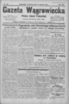 Gazeta Wągrowiecka: pismo ziemi pałuckiej 1934.06.21 R.14 Nr139