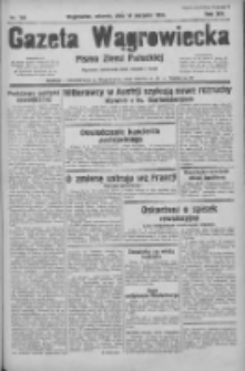 Gazeta Wągrowiecka: pismo ziemi pałuckiej 1934.08.14 R.14 Nr184