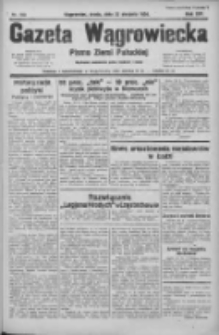 Gazeta Wągrowiecka: pismo ziemi pałuckiej 1934.08.22 R.14 Nr190