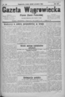 Gazeta Wągrowiecka: pismo ziemi pałuckiej 1934.09.05 R.14 Nr202