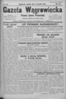 Gazeta Wągrowiecka: pismo ziemi pałuckiej 1934.09.11 R.14 Nr207