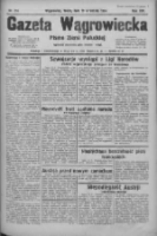 Gazeta Wągrowiecka: pismo ziemi pałuckiej 1934.09.19 R.14 Nr214