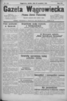 Gazeta Wągrowiecka: pismo ziemi pałuckiej 1934.09.28 R.14 Nr222