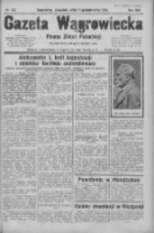 Gazeta Wągrowiecka: pismo ziemi pałuckiej 1934.10.11 R.14 Nr233