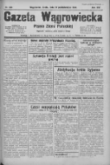 Gazeta Wągrowiecka: pismo ziemi pałuckiej 1934.10.31 R.14 Nr250