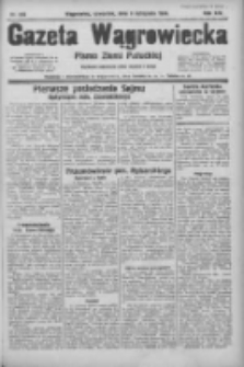 Gazeta Wągrowiecka: pismo ziemi pałuckiej 1934.11.08 R.14 Nr256
