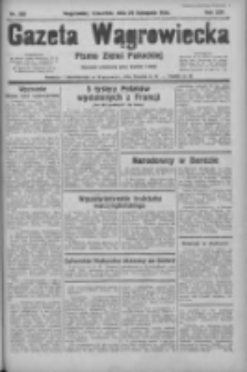 Gazeta Wągrowiecka: pismo ziemi pałuckiej 1934.11.22 R.14 Nr268