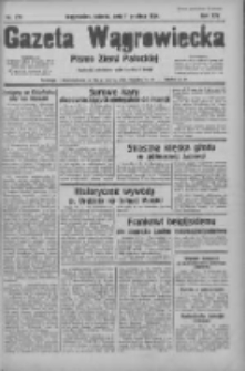 Gazeta Wągrowiecka: pismo ziemi pałuckiej 1934.12.01 R.14 Nr276