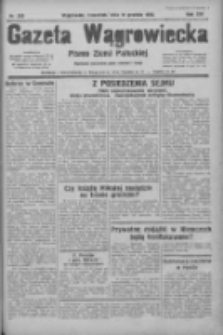 Gazeta Wągrowiecka: pismo ziemi pałuckiej 1934.12.13 R.14 Nr285