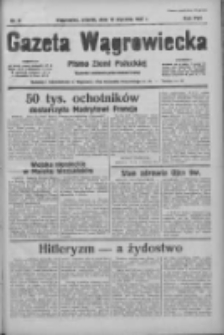 Gazeta Wągrowiecka: pismo ziemi pałuckiej 1937.01.12 R.17 Nr8
