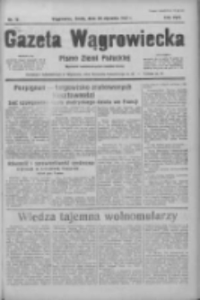 Gazeta Wągrowiecka: pismo ziemi pałuckiej 1937.01.20 R.17 Nr15