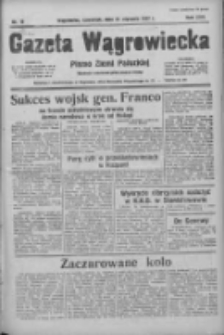 Gazeta Wągrowiecka: pismo ziemi pałuckiej 1937.01.21 R.17 Nr16