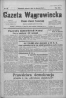 Gazeta Wągrowiecka: pismo ziemi pałuckiej 1937.01.26 R.17 Nr20