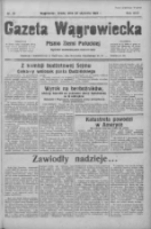 Gazeta Wągrowiecka: pismo ziemi pałuckiej 1937.01.27 R.17 Nr21
