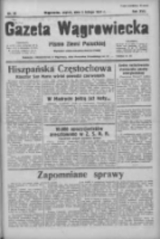 Gazeta Wągrowiecka: pismo ziemi pałuckiej 1937.02.05 R.17 Nr28