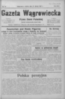 Gazeta Wągrowiecka: pismo ziemi pałuckiej 1937.02.27 R.17 Nr47