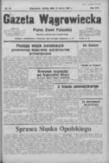 Gazeta Wągrowiecka: pismo ziemi pałuckiej 1937.03.13 R.17 Nr59