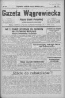 Gazeta Wągrowiecka: pismo ziemi pałuckiej 1937.04.08 R.17 Nr80