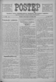 Postęp: narodowe pismo katolicko-ludowe niezależne pod każdym względem 1916.09.06 R.27 Nr203