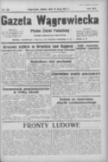 Gazeta Wągrowiecka: pismo ziemi pałuckiej 1937.05.15 R.17 Nr110