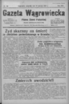Gazeta Wągrowiecka: pismo ziemi pałuckiej 1937.06.17 R.17 Nr136