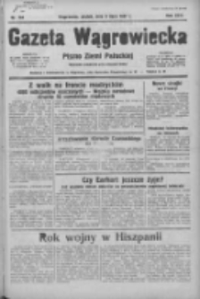 Gazeta Wągrowiecka: pismo ziemi pałuckiej 1937.07.09 R.17 Nr154