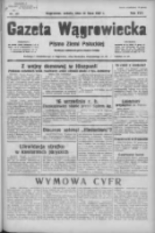 Gazeta Wągrowiecka: pismo ziemi pałuckiej 1937.07.24 R.17 Nr167