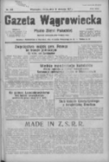 Gazeta Wągrowiecka: pismo ziemi pałuckiej 1937.08.18 R.17 Nr188