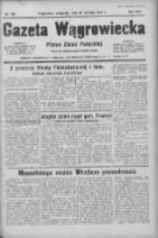 Gazeta Wągrowiecka: pismo ziemi pałuckiej 1937.08.29 R.17 Nr198