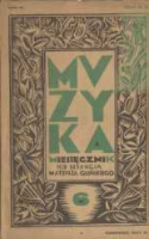 Muzyka. 1927 R.4 nr6