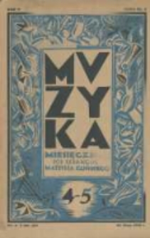 Muzyka. 1928 R.5 nr4-5