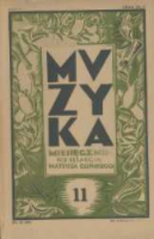 Muzyka. 1928 R.5 nr11