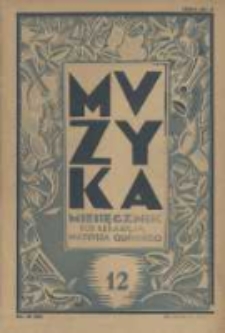 Muzyka. 1928 R.5 nr12