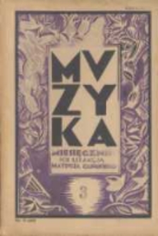 Muzyka. 1929 R.6 nr3